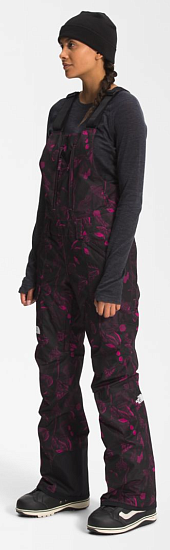 Брюки женские The North Face Freedom Bib Roxbury Pink Halftone Floral Print - Фото 5 большая