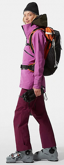 Брюки женские The North Face Brigandine Futurelight Pamplona Purple/TNF Black - Фото 7 большая