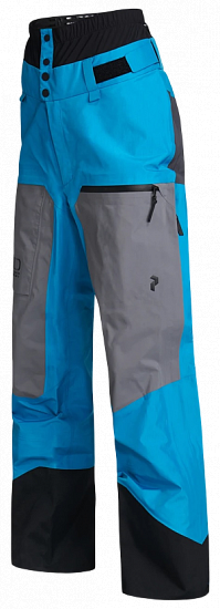 Брюки женские Peak Performance Shielder R&D Scuba Blue-Quiet Gr - Фото 5 большая