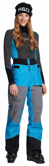 Брюки женские Peak Performance Shielder R&D Scuba Blue-Quiet Gr - Фото 7 большая