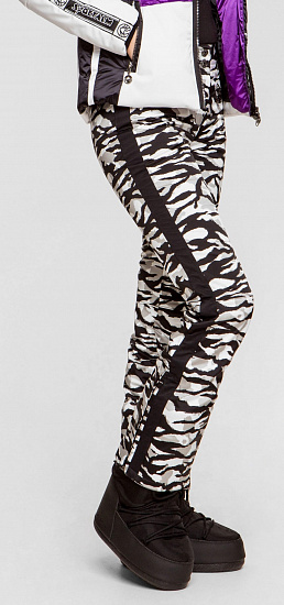 Брюки женские SportAlm Jump Tiger BAM Optical White - Фото 3 большая