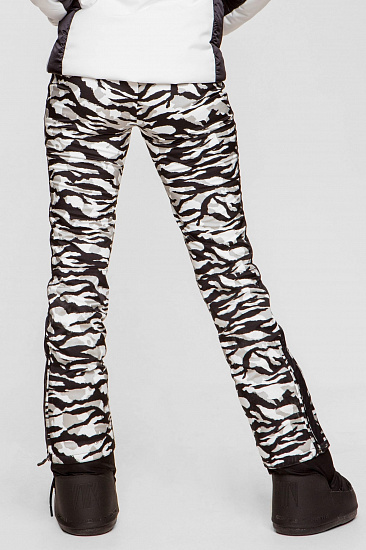 Брюки женские SportAlm Jump Tiger BAM Optical White - Фото 4 большая
