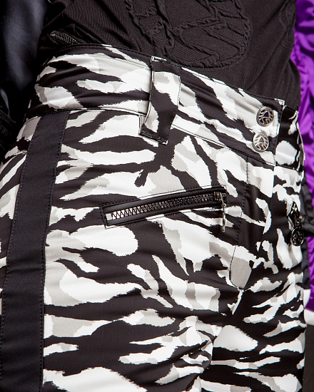Брюки женские SportAlm Jump Tiger BAM Optical White - Фото 5 большая