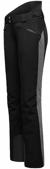 Брюки женские Mountain Force May Stripe Black/Black Melange - Фото 1 большая