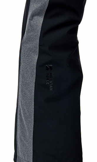 Брюки женские Mountain Force May Stripe Black/Black Melange - Фото 7 большая