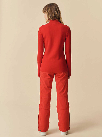 Брюки женские Poivre Blanc Eva Scarlet Red - Фото 3 большая