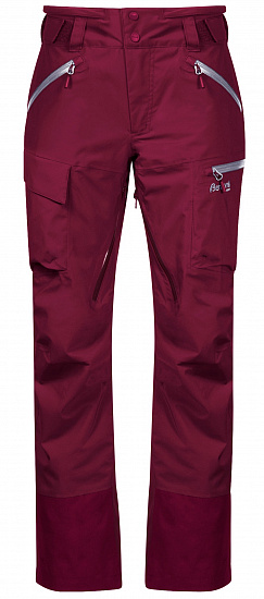 Брюки женские Bergans Hafslo Ins BeetRed/SilverGrey - Фото 1 большая