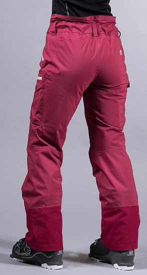 Брюки женские Bergans Hafslo Ins BeetRed/SilverGrey - Фото 3 большая