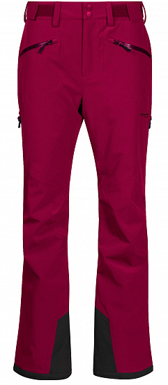 Брюки женские Bergans Oppdal Ins BeetRed/SilverGrey - Фото 1 большая