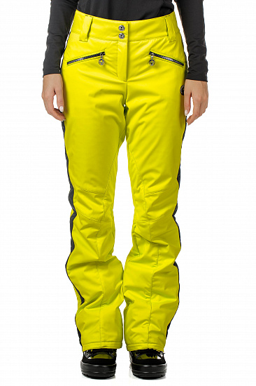 Брюки женские SportAlm Jump BAM Yellow - Фото 3 большая