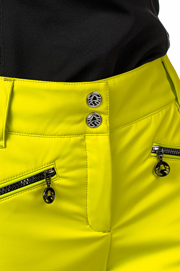 Брюки женские SportAlm Jump BAM Yellow - Фото 7 большая