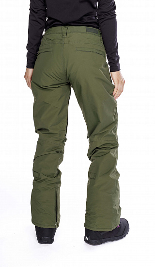 Брюки женские Burton Society Rifle Green - Фото 9 большая