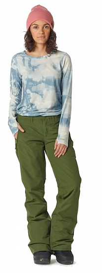 Брюки женские Burton Society Rifle Green - Фото 5 большая