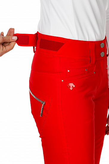 Брюки женские Descente Selene Electric Red - Фото 7 большая
