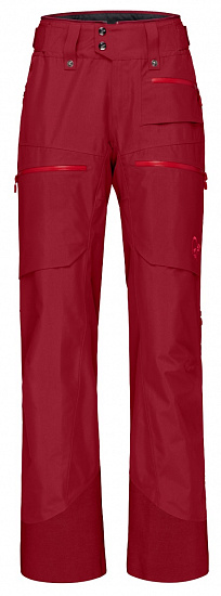 Брюки женские Norrona Lofoten Gore-Tex Insulated Rhubarb - Фото 1 большая