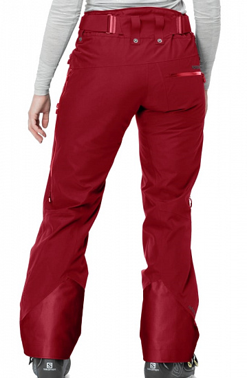 Брюки женские Norrona Lofoten Gore-Tex Insulated Rhubarb - Фото 4 большая