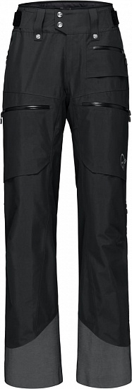 Брюки женские Norrona Lofoten Gore-Tex Insulated Caviar - Фото 1 большая