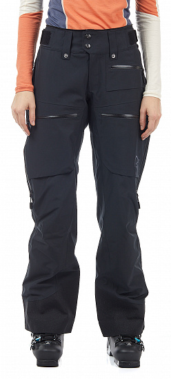 Брюки женские Norrona Lofoten Gore-Tex Insulated Caviar - Фото 6 большая