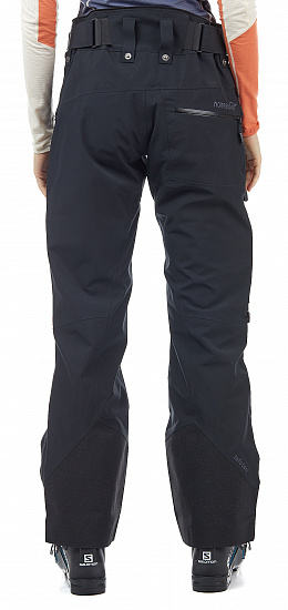 Брюки женские Norrona Lofoten Gore-Tex Insulated Caviar - Фото 8 большая