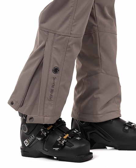 Брюки женские Poivre Blanc W20-0820-WO/A Rock Brown - Фото 8 большая