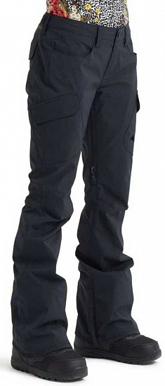 Брюки женские Burton Gore-Tex Gloria True Black - Фото 4 большая