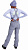 Брюки женские Burton Avalon Bib Folkstone Gray - Фото 4 малая