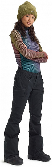 Брюки женские Burton Gloria Ins True Black - Фото 2 большая