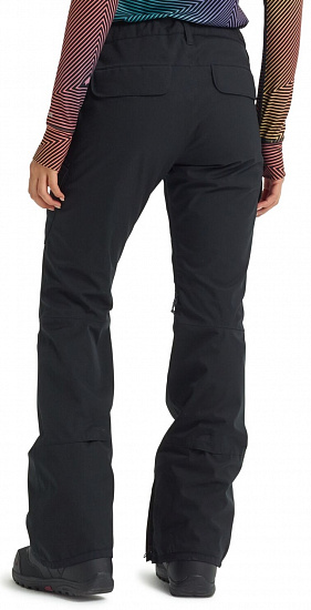 Брюки женские Burton Gloria Ins True Black - Фото 4 большая