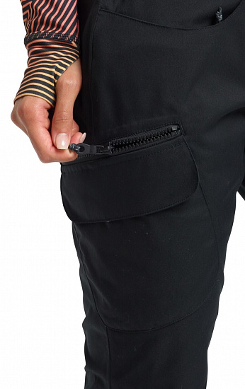 Брюки женские Burton Gloria Ins True Black - Фото 6 большая