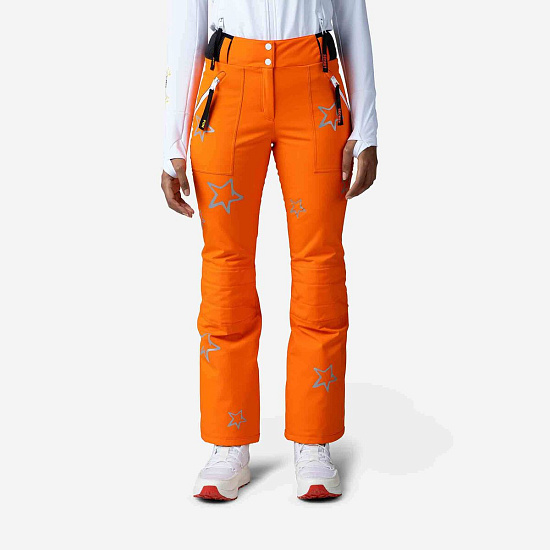 Брюки женские Rossignol JCC Stellar Orange - Фото 3 большая