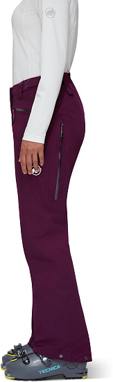 Брюки женские Mammut Stoney HS Thermo Grape - Фото 2 большая