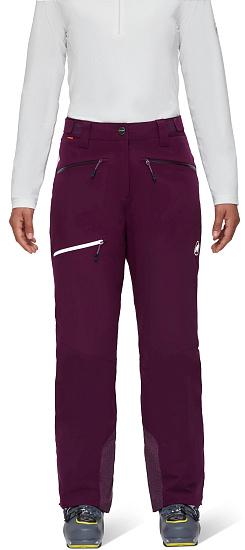 Брюки женские Mammut Stoney HS Thermo Grape - Фото 3 большая