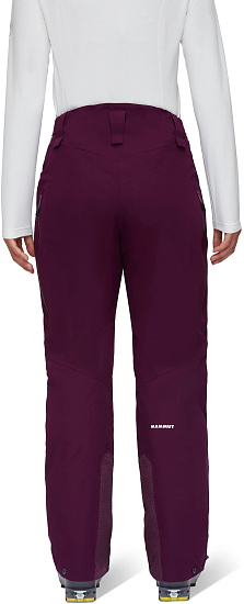 Брюки женские Mammut Stoney HS Thermo Grape - Фото 4 большая