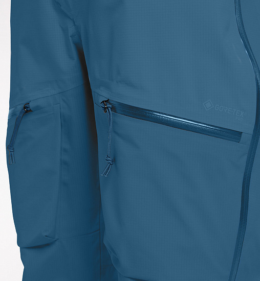 Брюки женские Haglofs Vassi GTX Pro Dark Ocean - Фото 8 большая