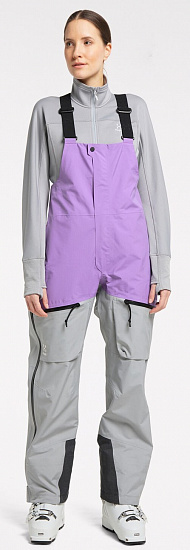 Брюки женские Haglofs Vassi GTX Pro Purple Ice/Concrete - Фото 3 большая