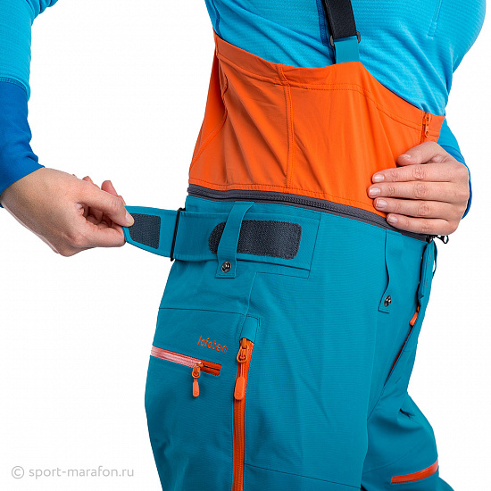 Брюки женские Norrona Lofoten Gore-Tex Pro Iceberg Blue - Фото 5 большая