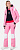Брюки женские Rossignol JCC Pilot Str New Pink - Фото 5 малая