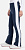 Брюки женские Rossignol JCC Sirius Softshell Cosmic Blue - Фото 3 малая