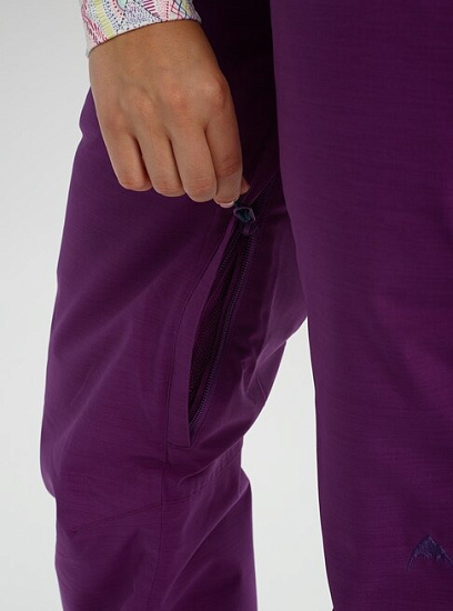 Брюки женские Burton Society Charisma Heather - Фото 2 большая