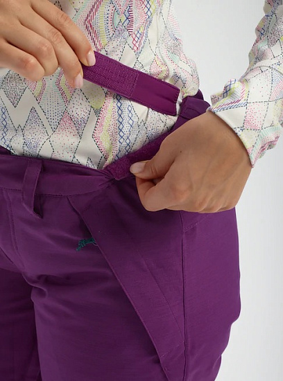 Брюки женские Burton Society Charisma Heather - Фото 3 большая