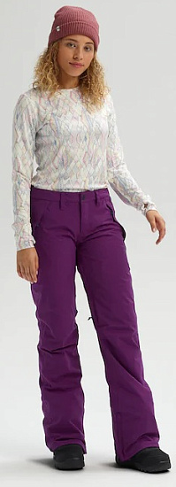 Брюки женские Burton Society Charisma Heather - Фото 8 большая