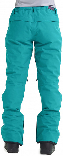 Брюки женские Burton Society Green-Blue Slate - Фото 3 большая