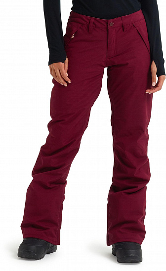 Брюки женские Burton Society Port Royal Heather - Фото 2 большая