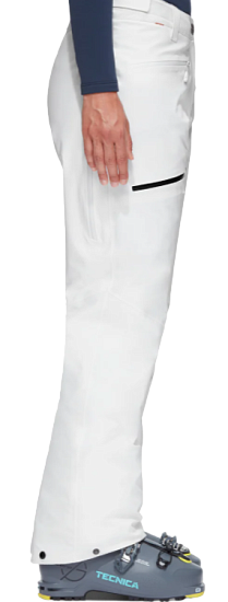 Брюки женские Mammut Stoney HS Thermo White - Фото 4 большая