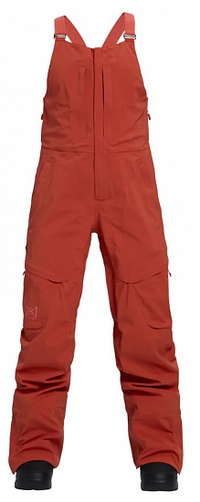 Брюки женские Burton [ak] Gore-Tex 3L Kimmy Bib Hot Sauce - Фото 1 большая