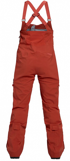 Брюки женские Burton [ak] Gore-Tex 3L Kimmy Bib Hot Sauce - Фото 2 большая