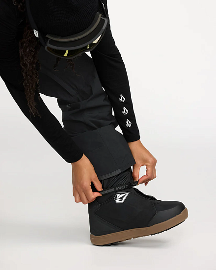 Брюки женские Volcom Ash Stretch Gtx Black - Фото 9 большая