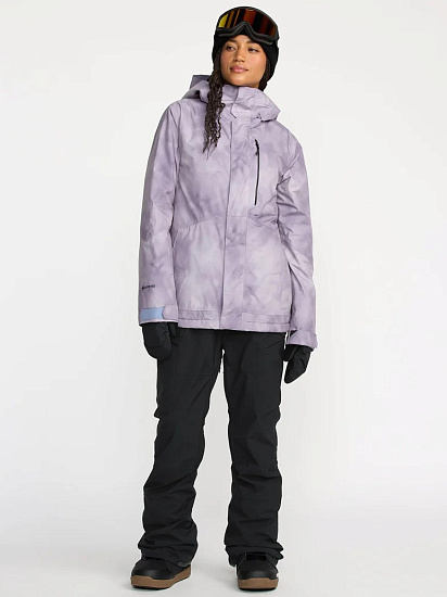 Брюки женские Volcom Ash Stretch Gtx Black - Фото 11 большая