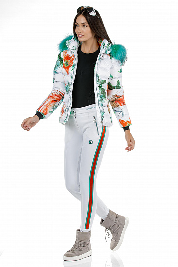 Брюки женские SportAlm Field EB Optical White - Фото 7 большая