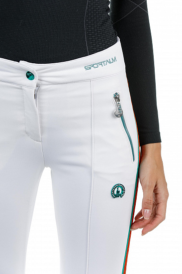 Брюки женские SportAlm Field EB Optical White - Фото 11 большая
